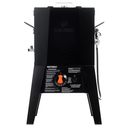 Masterbuilt Outdoor Fryer, 45,000 Btu, Propane, 2Fry Basket, Black MB20020120